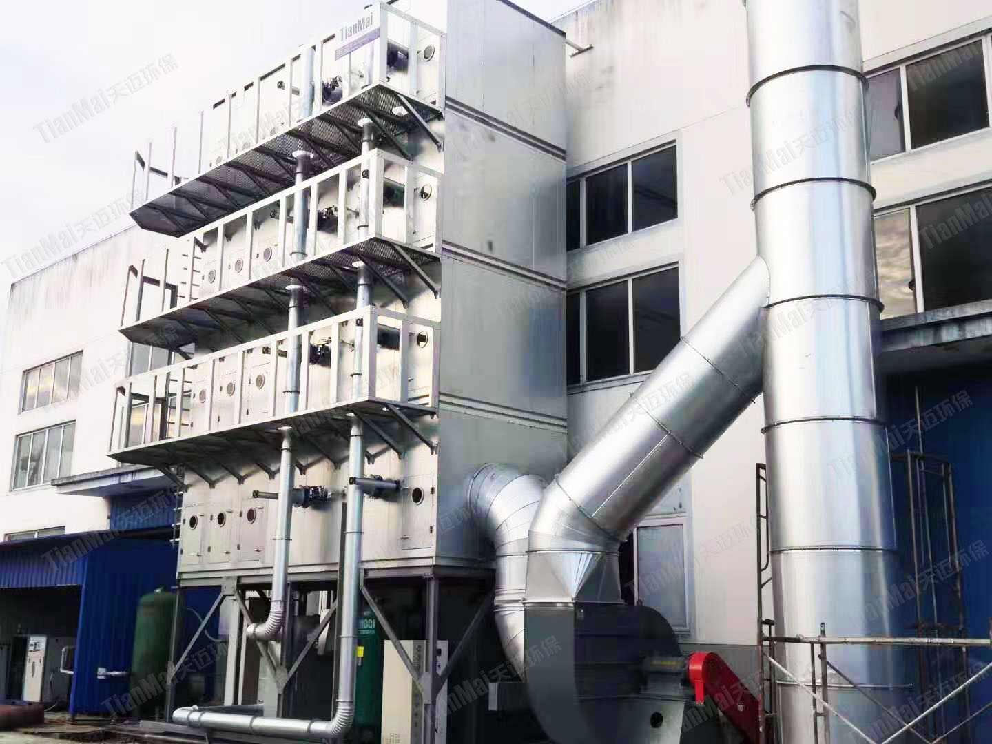 催化燃燒廢氣處理