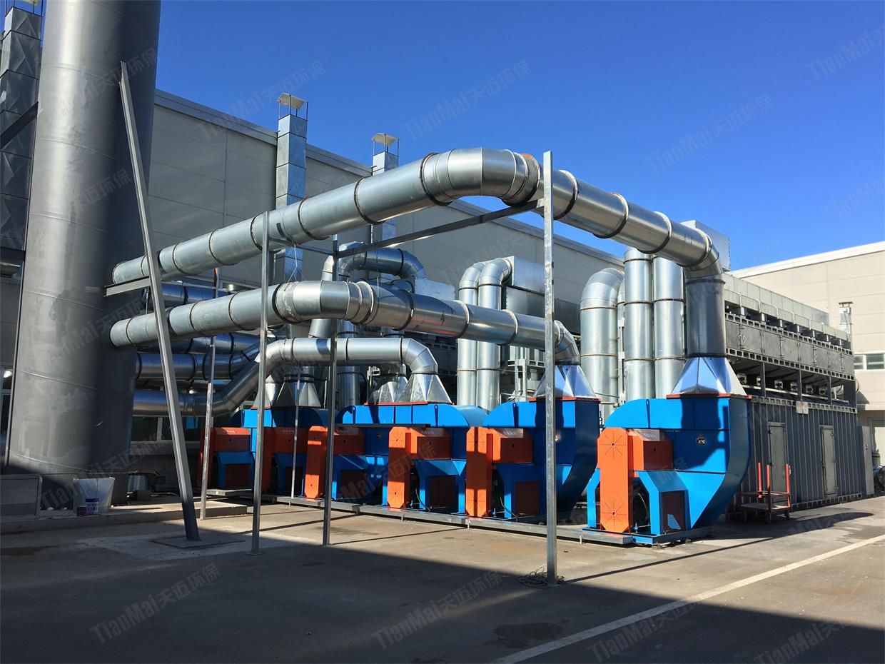 催化燃燒廢氣處理
